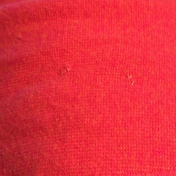 J. Crew Collection coral crew neck long sleeve Italian Cashmere Sz L sweater - Picture 10 of 10